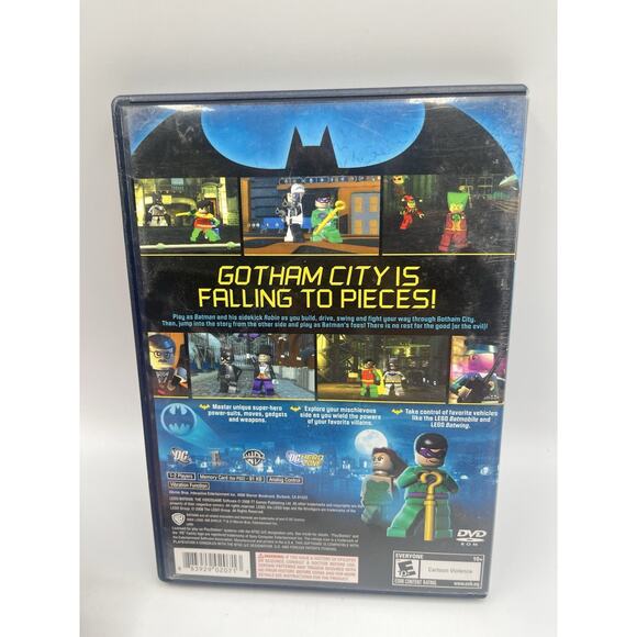 PlayStation 2 - LEGO Batman: The Videogame - Complete/CIB - Tested - Picture 2 of 6